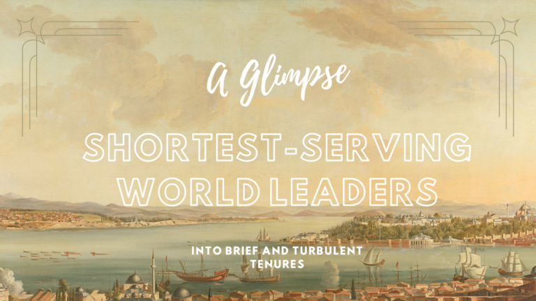 Shortest-Serving World Leaders