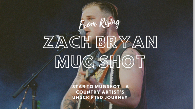 Zach Bryan Mug Shot