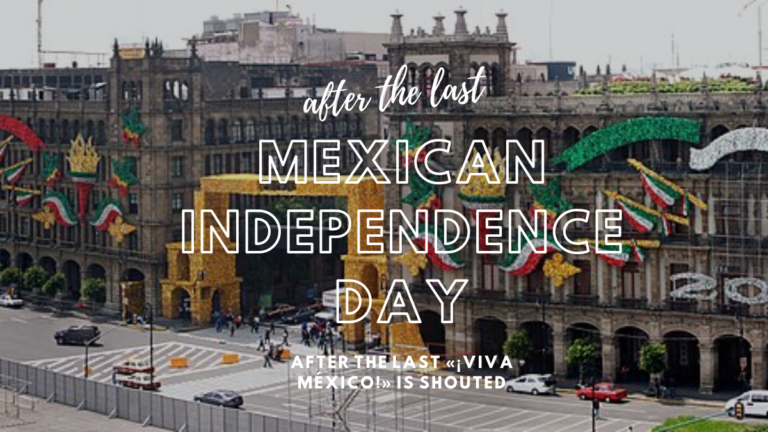 What do people do after the last «¡viva méxico!» is shouted