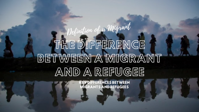 the Difference Between a Migrant and a Refugee