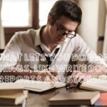 What Lets You Do Many Things, Like Write Book Reports and Stories?