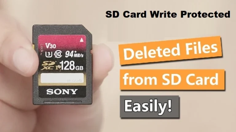 SD Card Write Protected: How to Fix and Unlock Your Storage Device