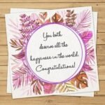 What to Write in an Engagement Card